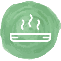Home cooking dish icon