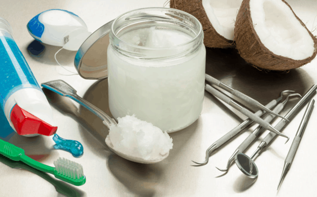 Oil Pulling with Coconut Oil for Heart Health